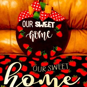 Door Hanger & matching rug